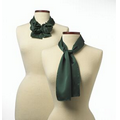 Hunter Green Silk Scarf - 10"x54"